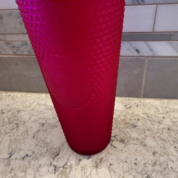 Starbucks  2023 Ruby Pink Studded Tumbler 24oz cup - Picture 5 of 7